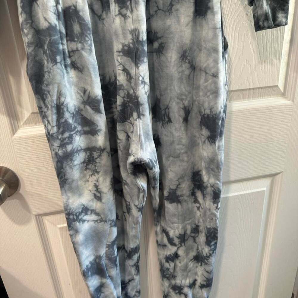 Women's Blue Jumpsuit - Picture 6 of 7